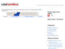 Tablet Screenshot of luizacosmeticos.hidracthair.com